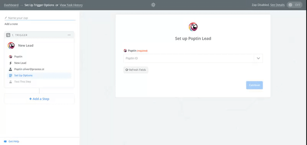 Integrate Process Street with Poptin