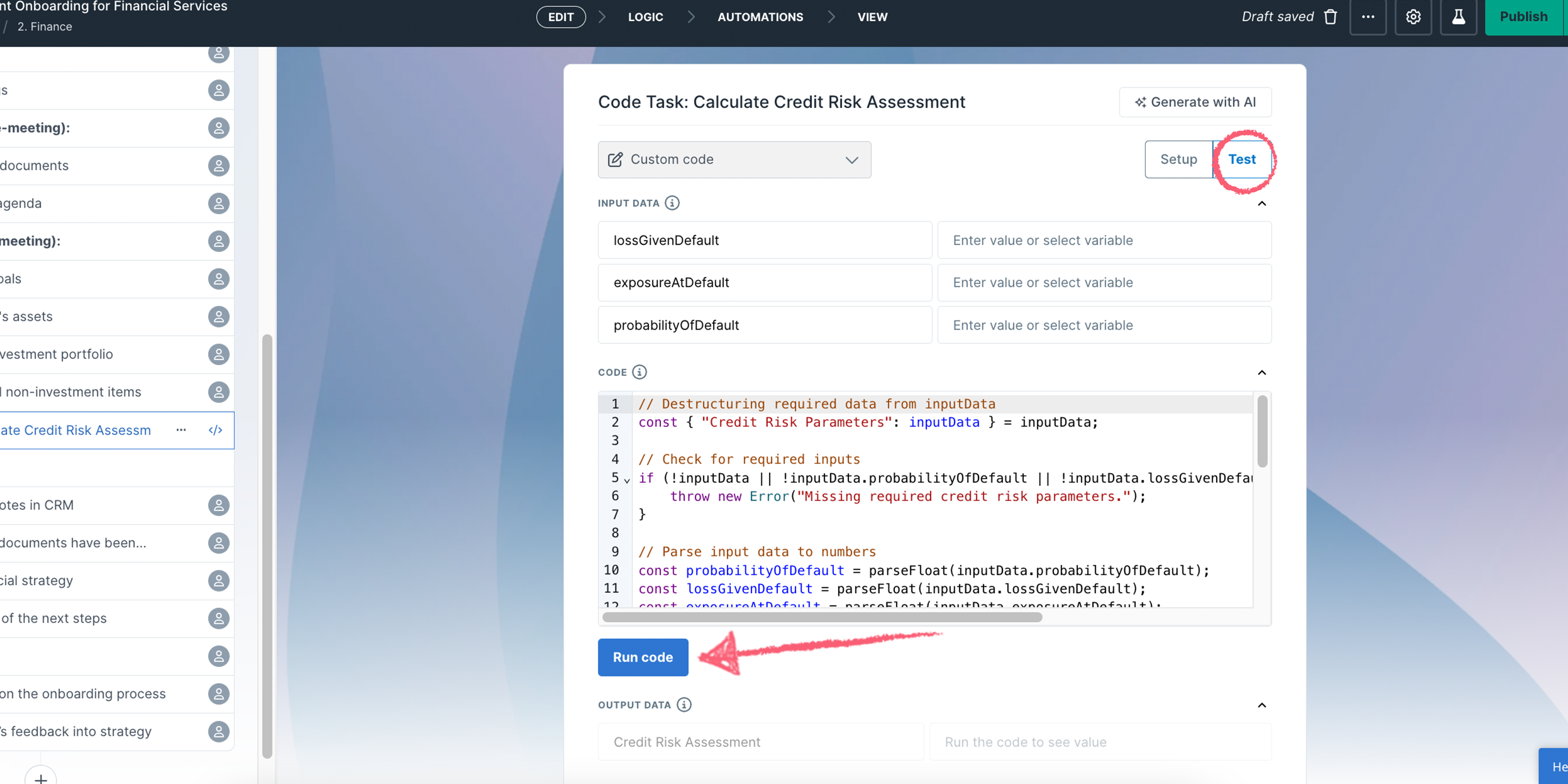 Testing your code task