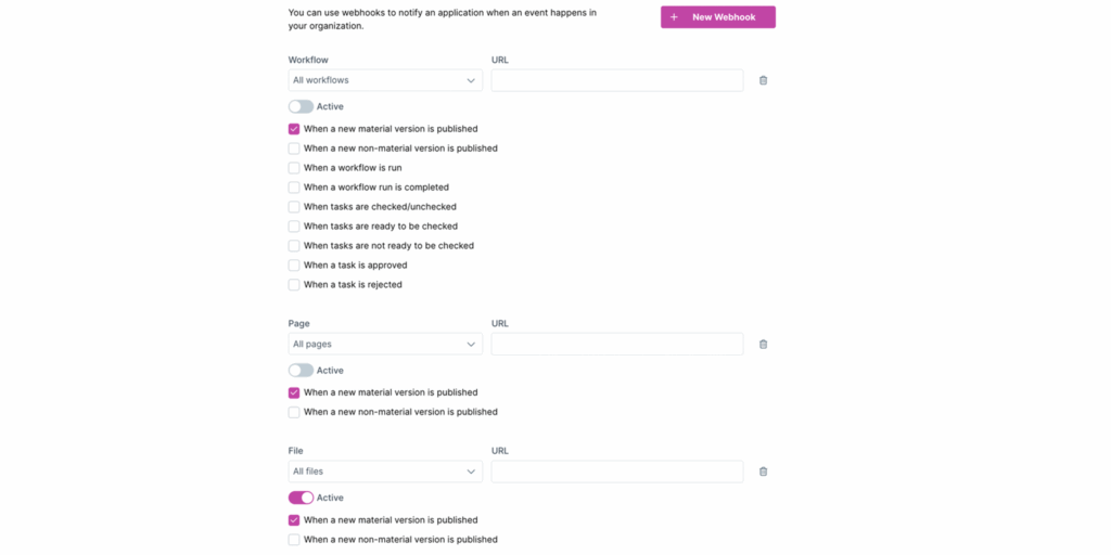 Version Control & Audit History - Process Street Help Center