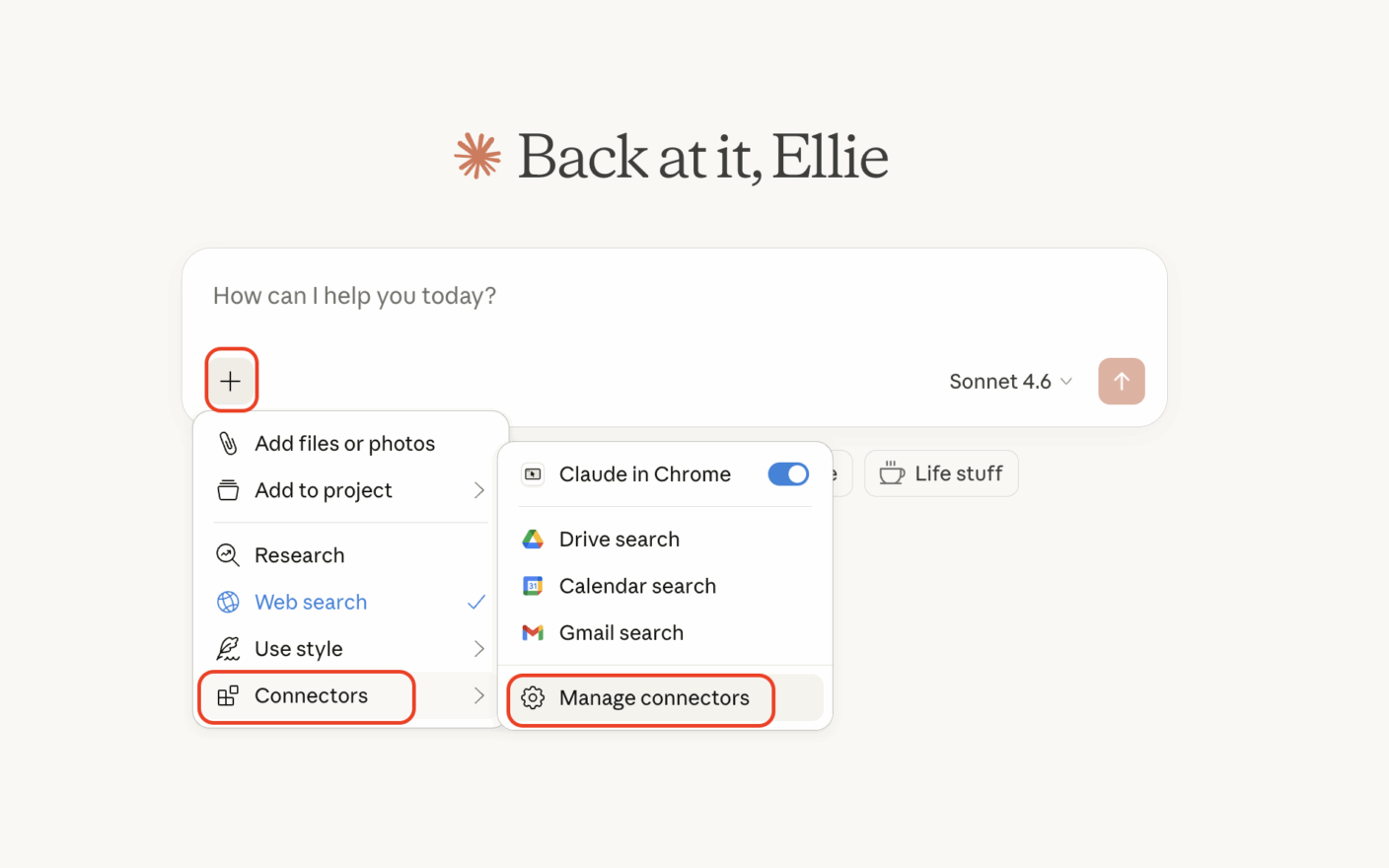Claude MCP connection