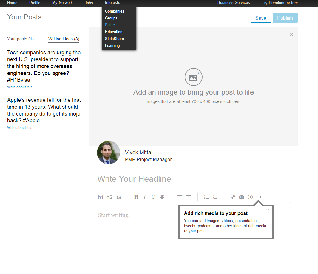 LinkedIN Pulse | Process Street