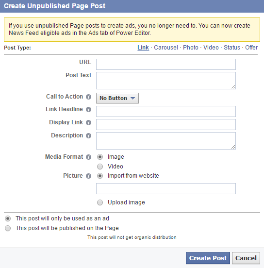 Creating a Simple Question FB LPA