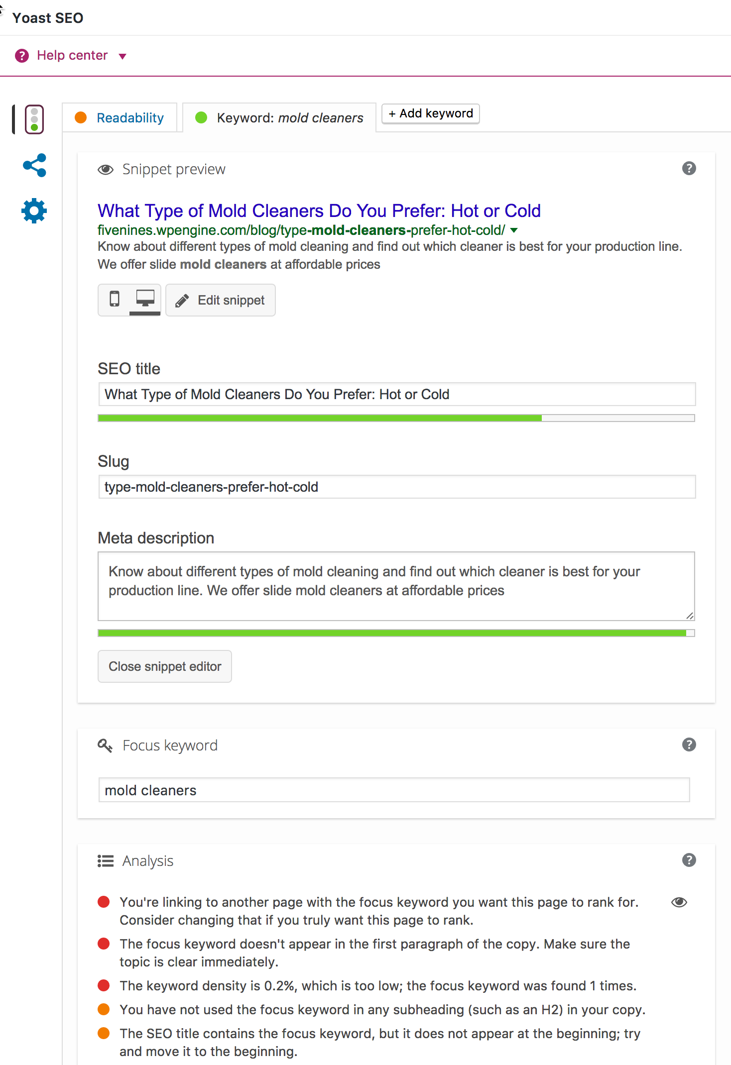Update/Re-Write Blog Content for SEO (Checklist) (public)