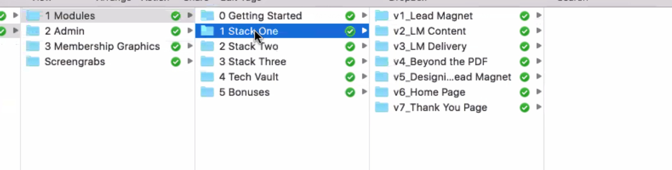 Course Creation Process
