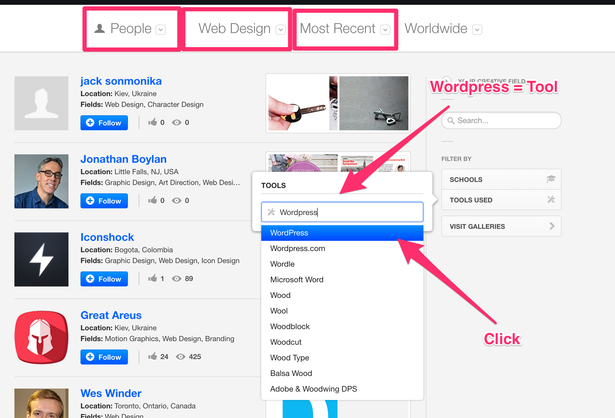 Freelancer prospecting on Behance | Process Street