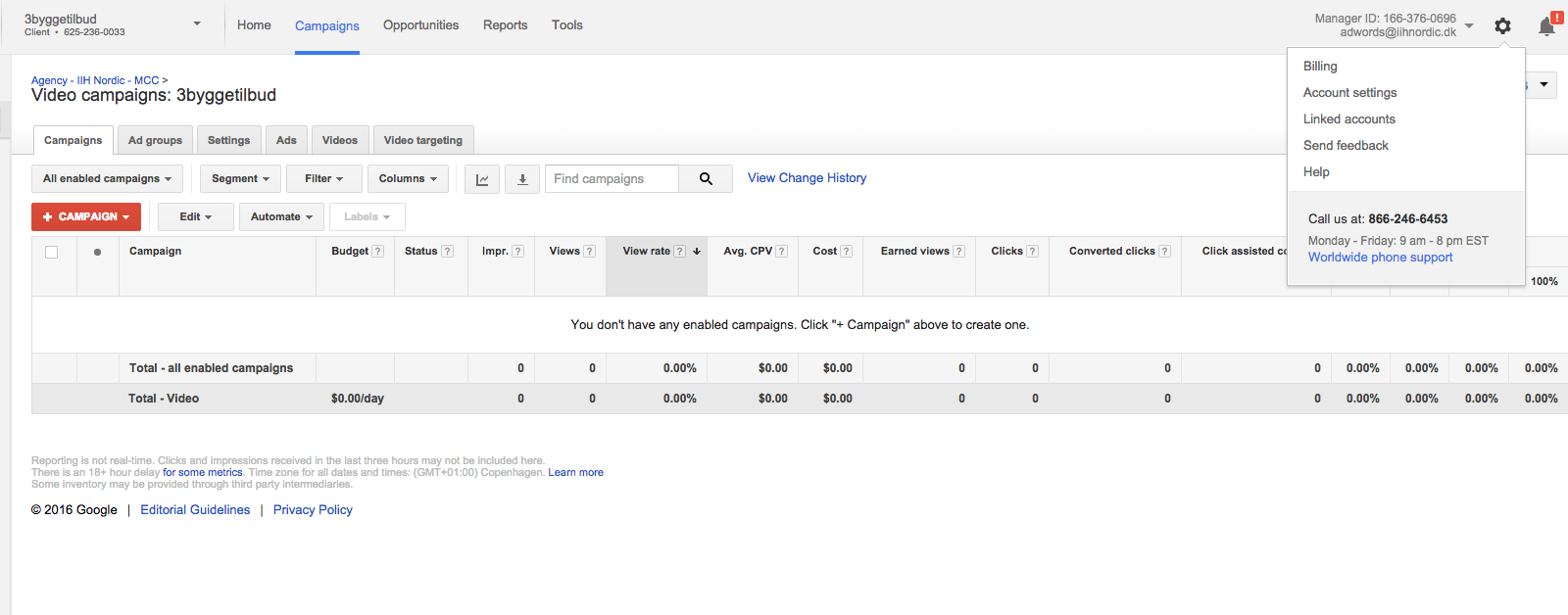 YouTube Campaign Setup: Link YouTube to AdWords (SEM)