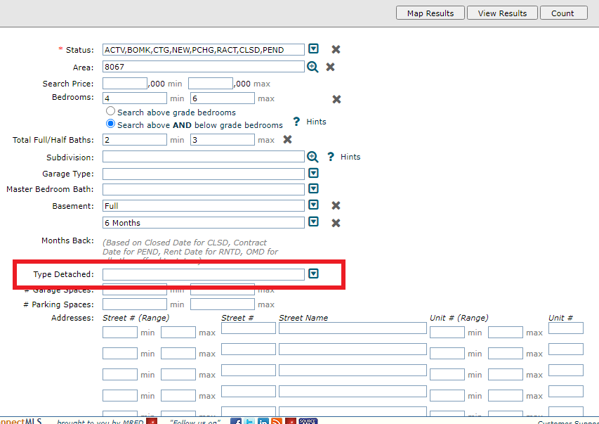 ConnectMLS – Creating a draft CMA Report | Process Street