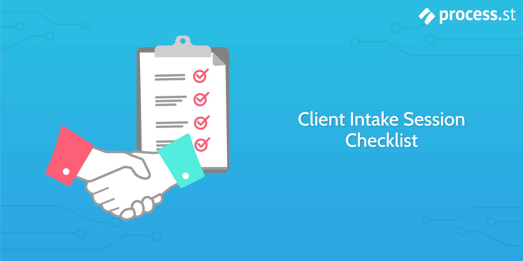 Client Intake Session Checklist