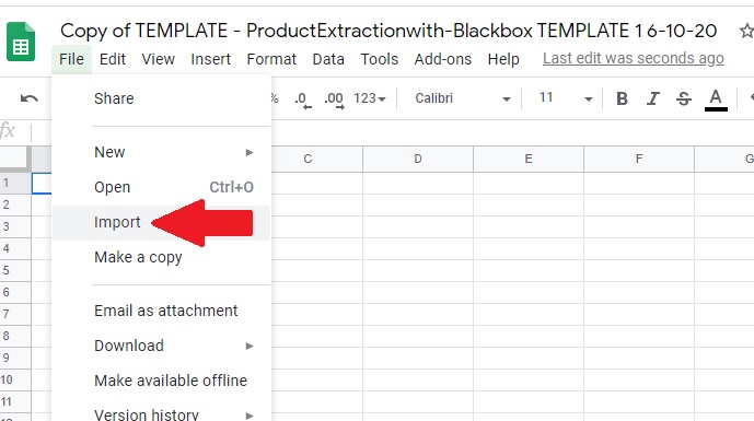 Helium 10 Extraction (Blackbox)