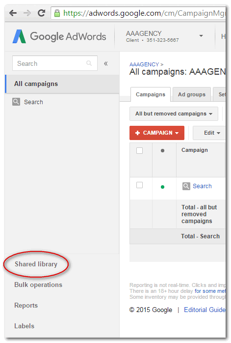 Retargeting – AdWords "Non-Converting List" (Audience List) Creation