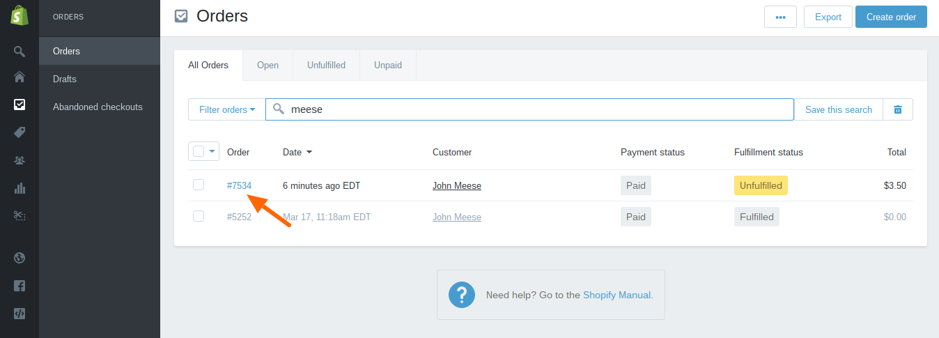 Processing returns within Shopify | Process Street