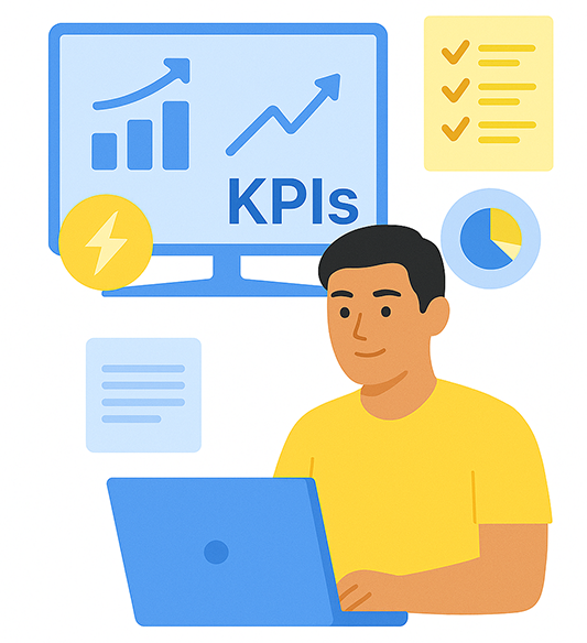 Gain visibility with real-time reporting and KPIs