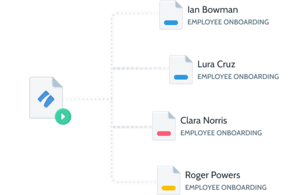 Build automated approval processes in seconds