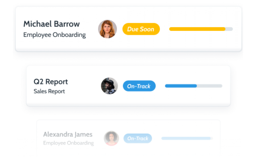 Keep track of your approval processes, with one glance