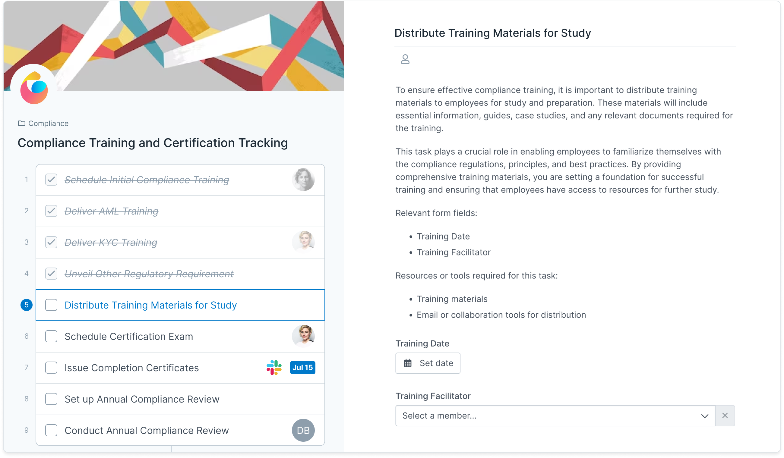 Compliance | Process Street | Process & Project Management Software