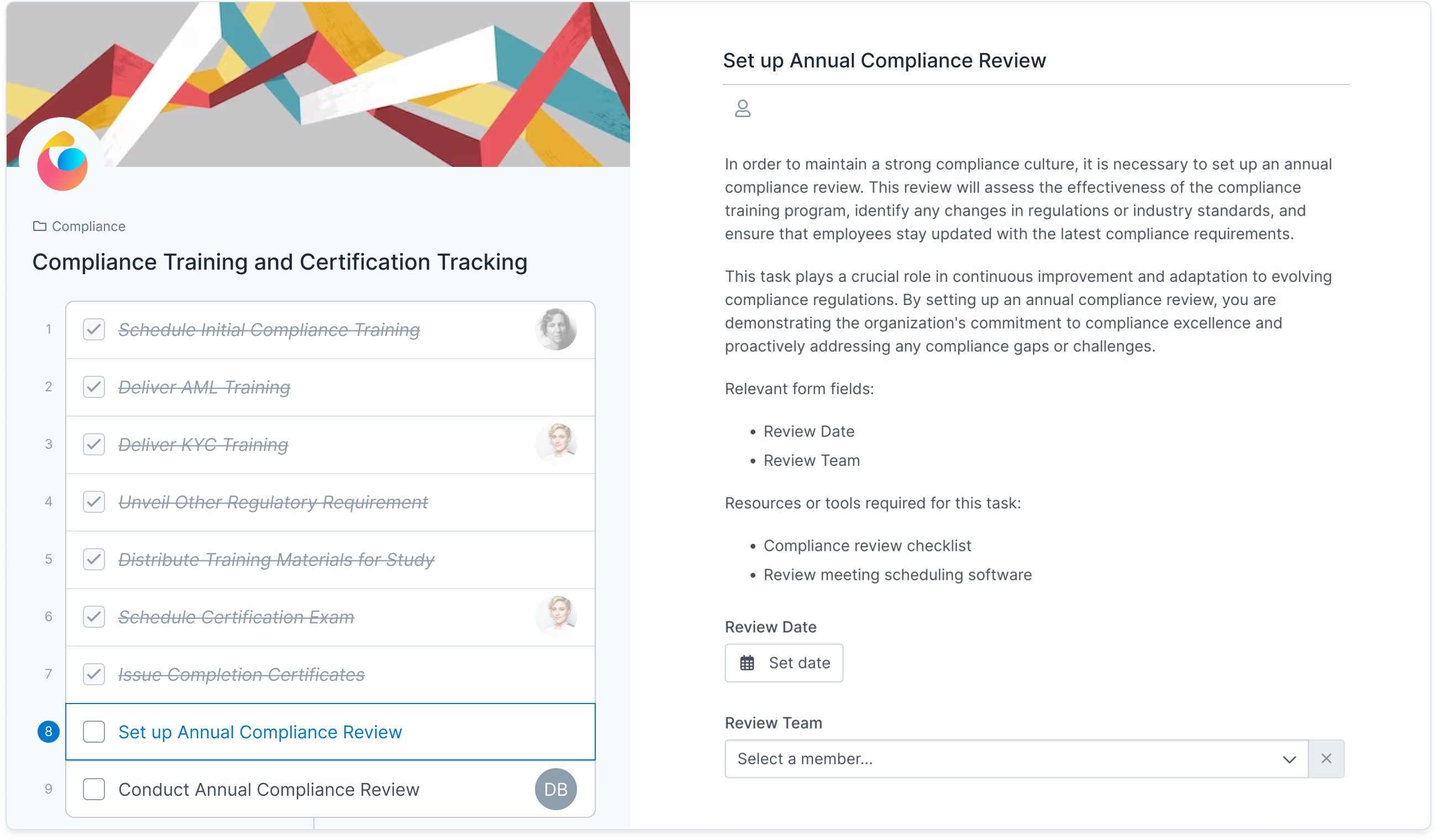 Compliance | Process Street | Process & Project Management Software
