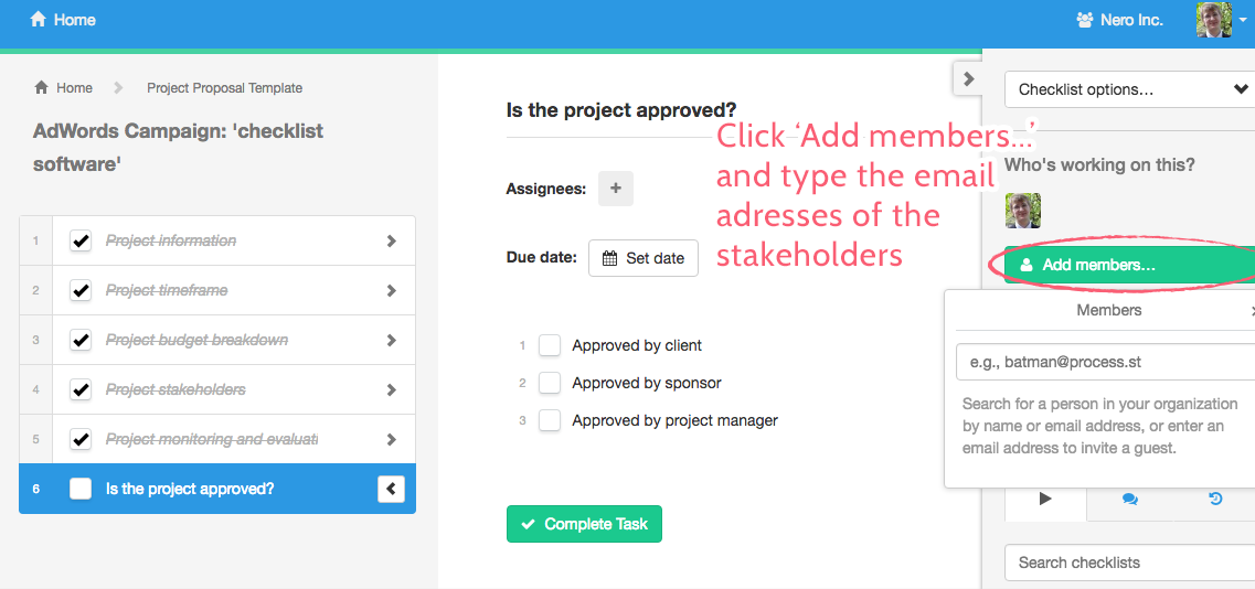 Adding Members Project Proposal