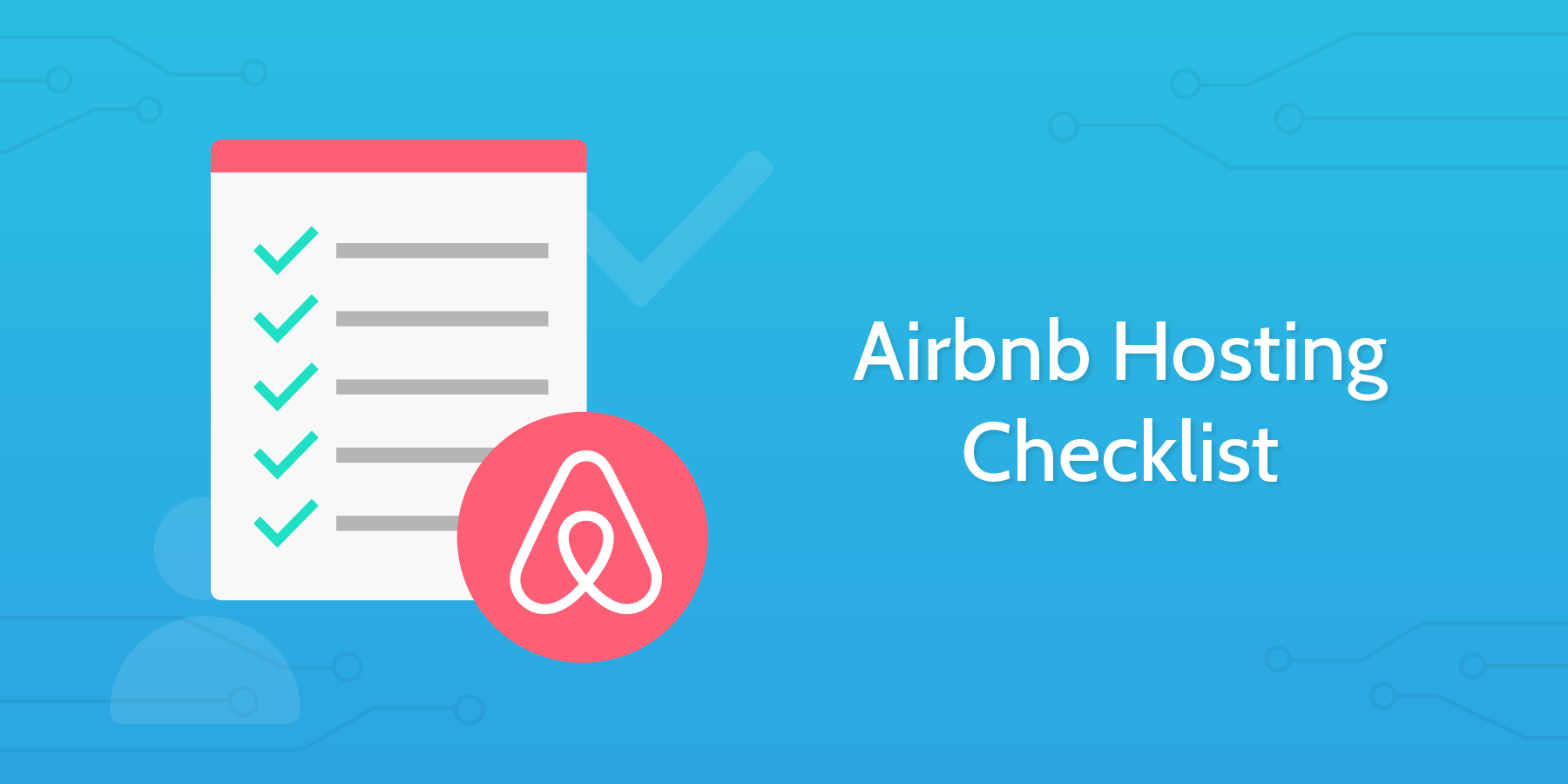 Airbnb Hosting Checklist