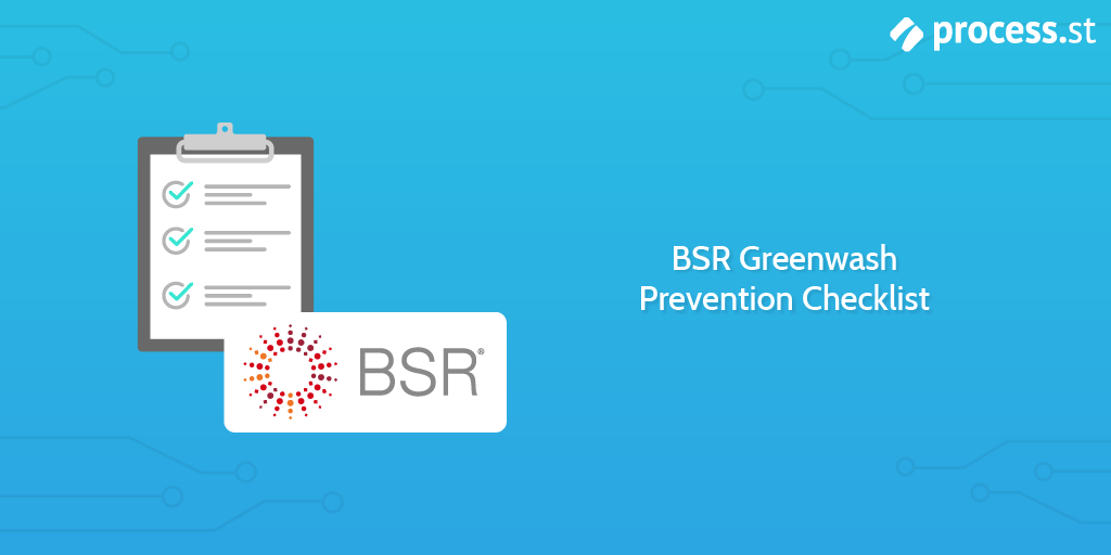 BSR Greenwashing Prevention Checklist