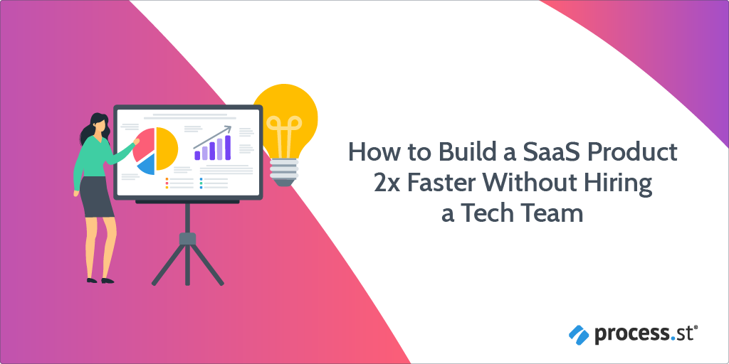 How to Build a SaaS Product 2x Faster Without Hiring a Tech Team