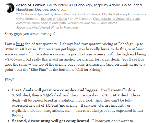 Jason Lemkin Quora content ideas