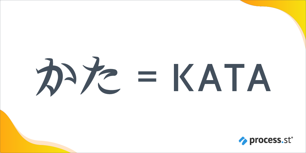 Kata Japanese text