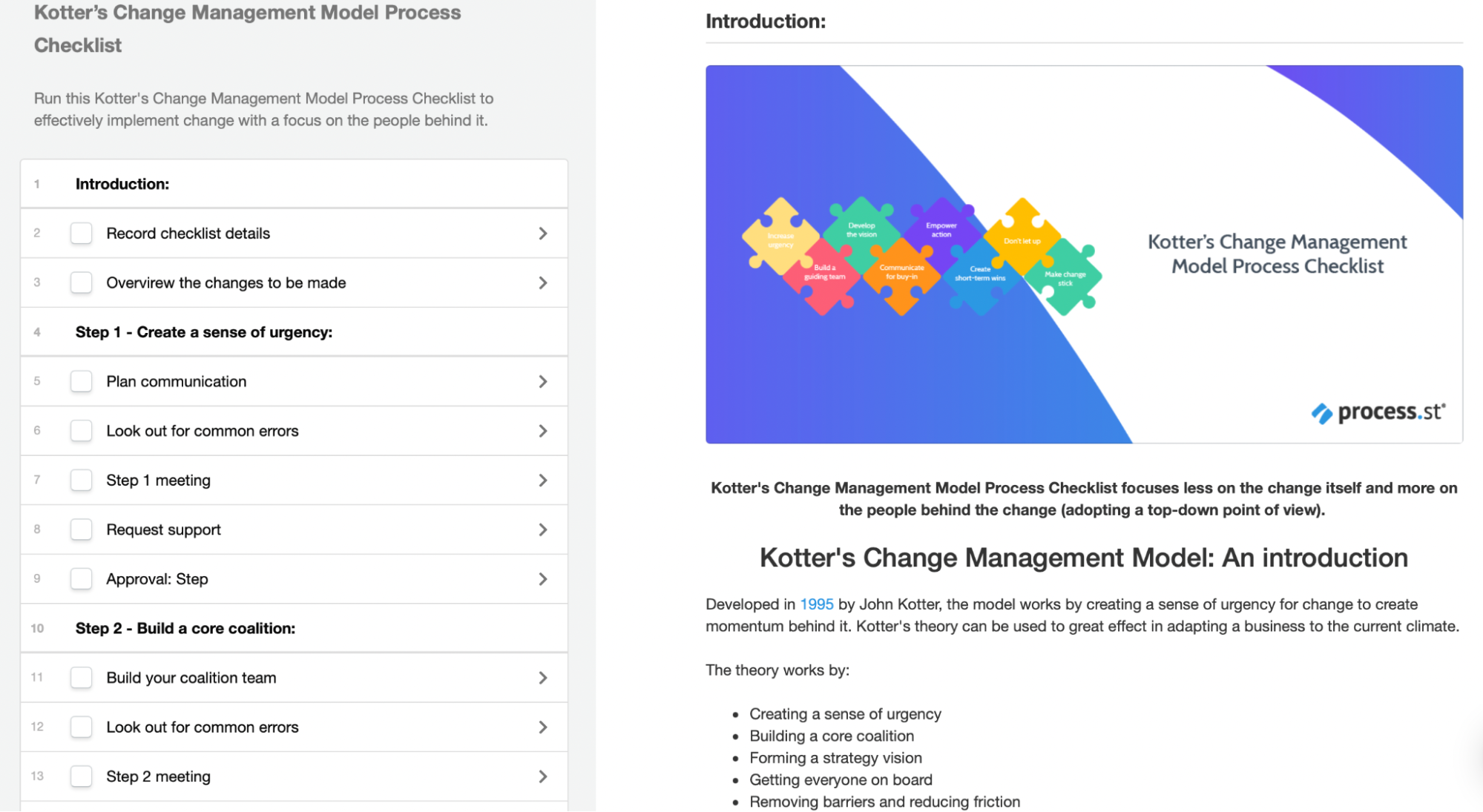 Kotter change management strategy