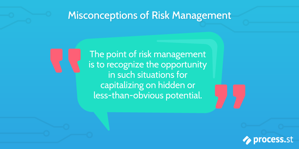 risk management misconceptions