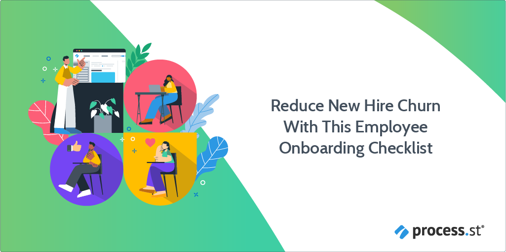 New employee onboarding checklist reducing churn