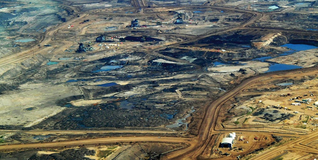 Oil sands project