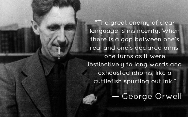 George Orwell Writing Mistakes to Avoid