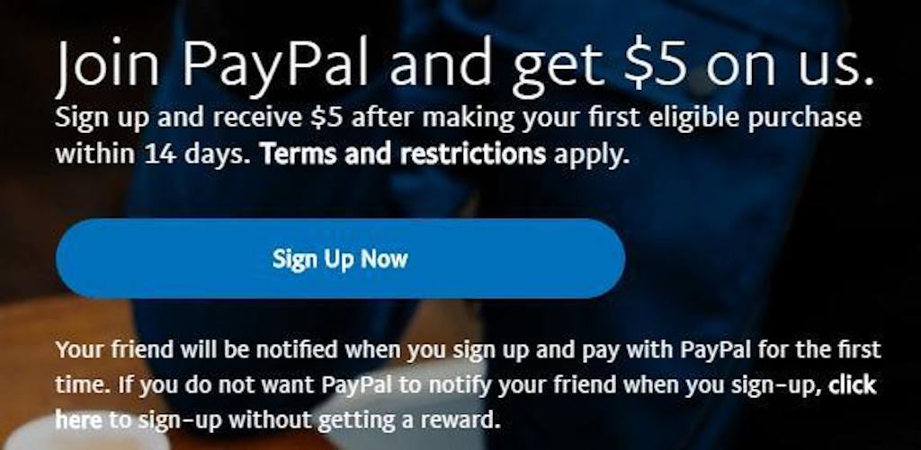 Referral marketing - PayPal