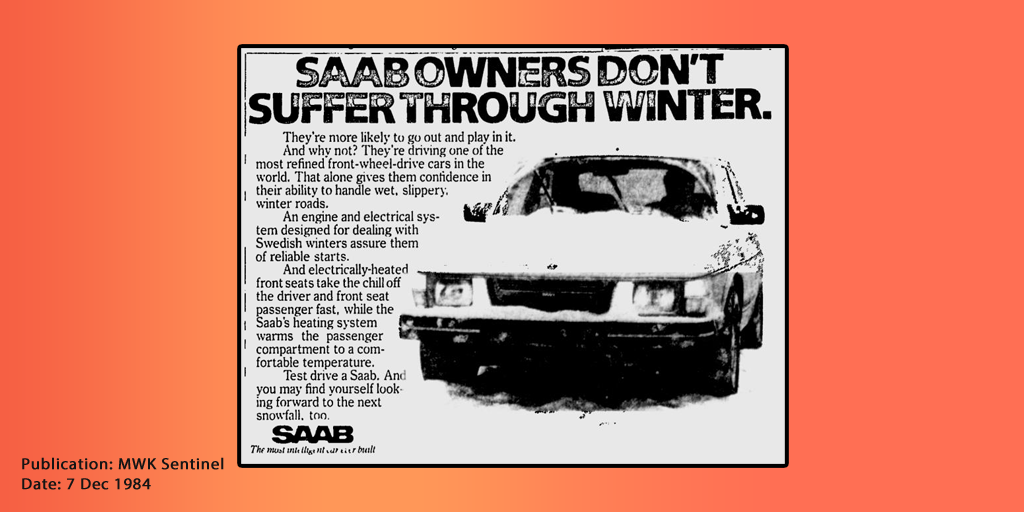 Saab Owners Don't Suffer