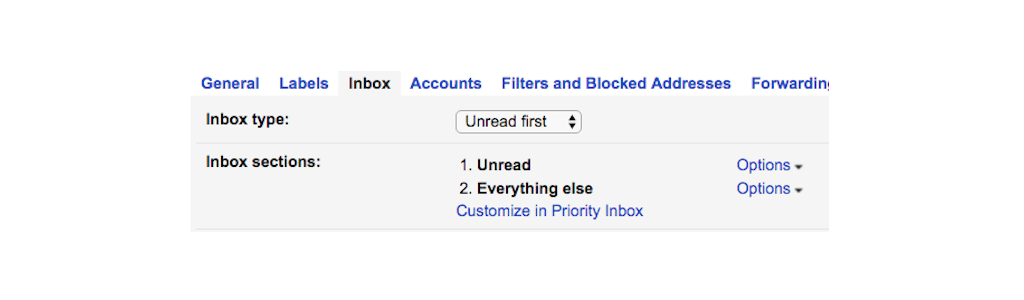gmail tip #8: unread emails