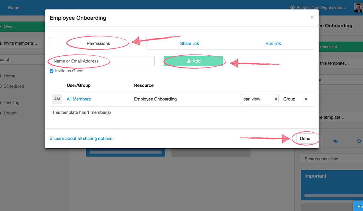 form automation software assigning permissions