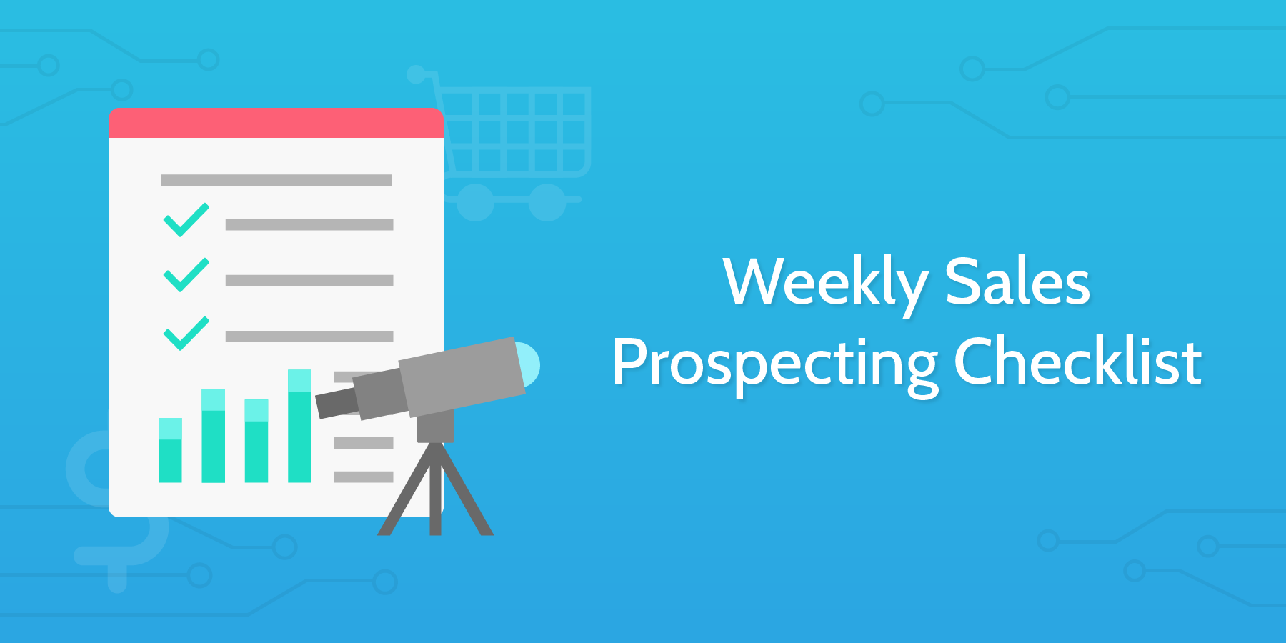 weekly sales prospecting