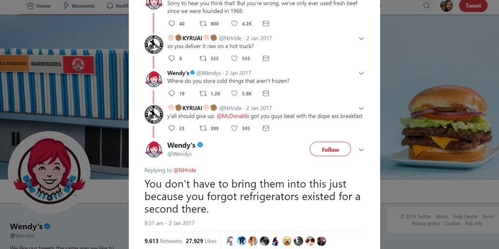 Wendys marketing tactic