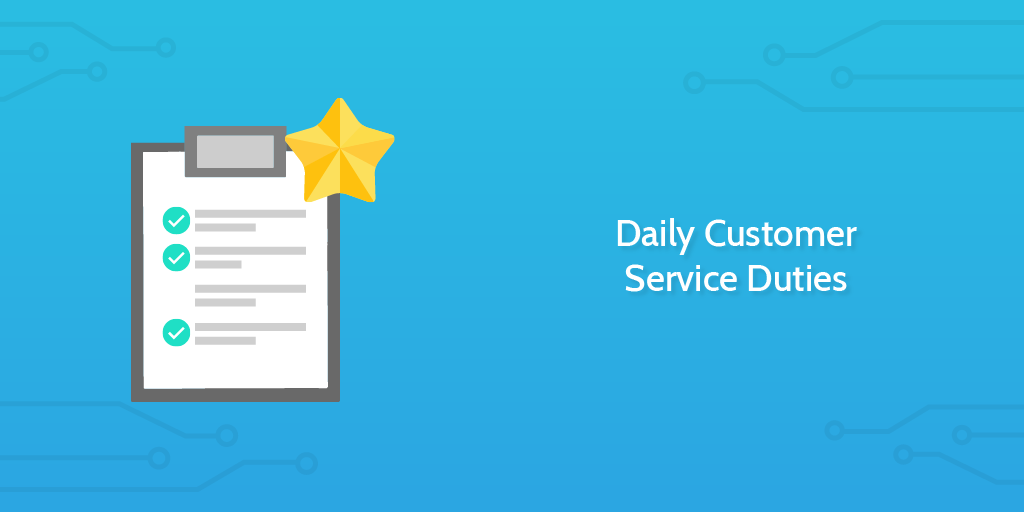 Checklist for Customer Service Daily Duties
