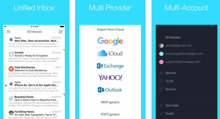 best email app for iphone airmail