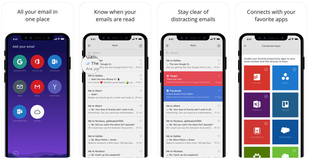 best email app for iphone newton mail
