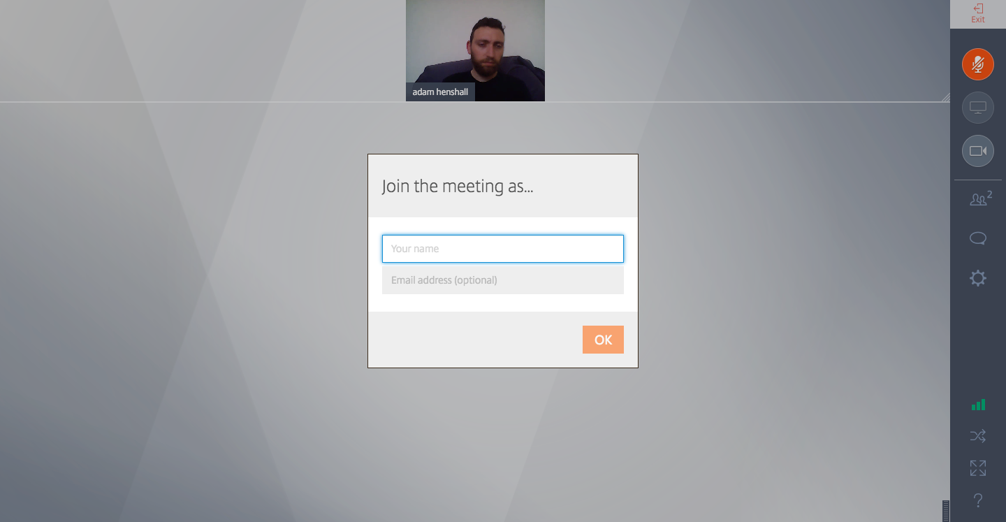 best video conferencing gotomeeting ui ux
