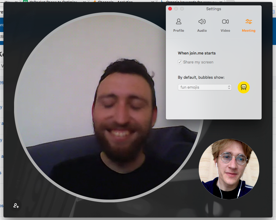 best video conferencing joinme disembodied head