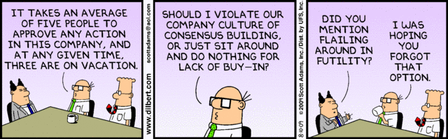bureaucratic organization cartoon