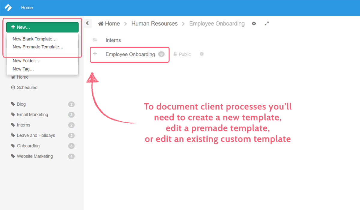 document client processes methods