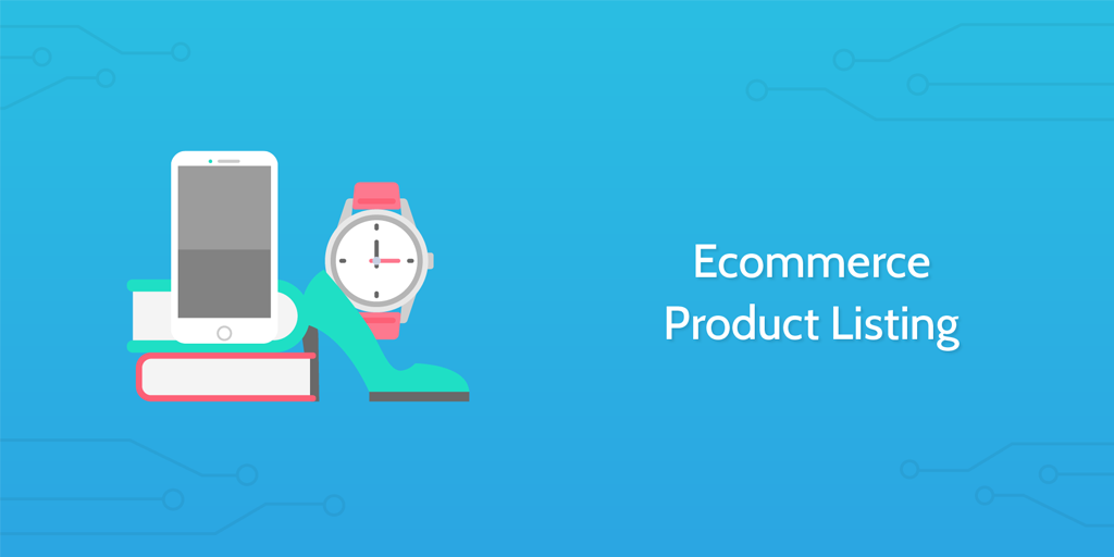ecommerce product listing