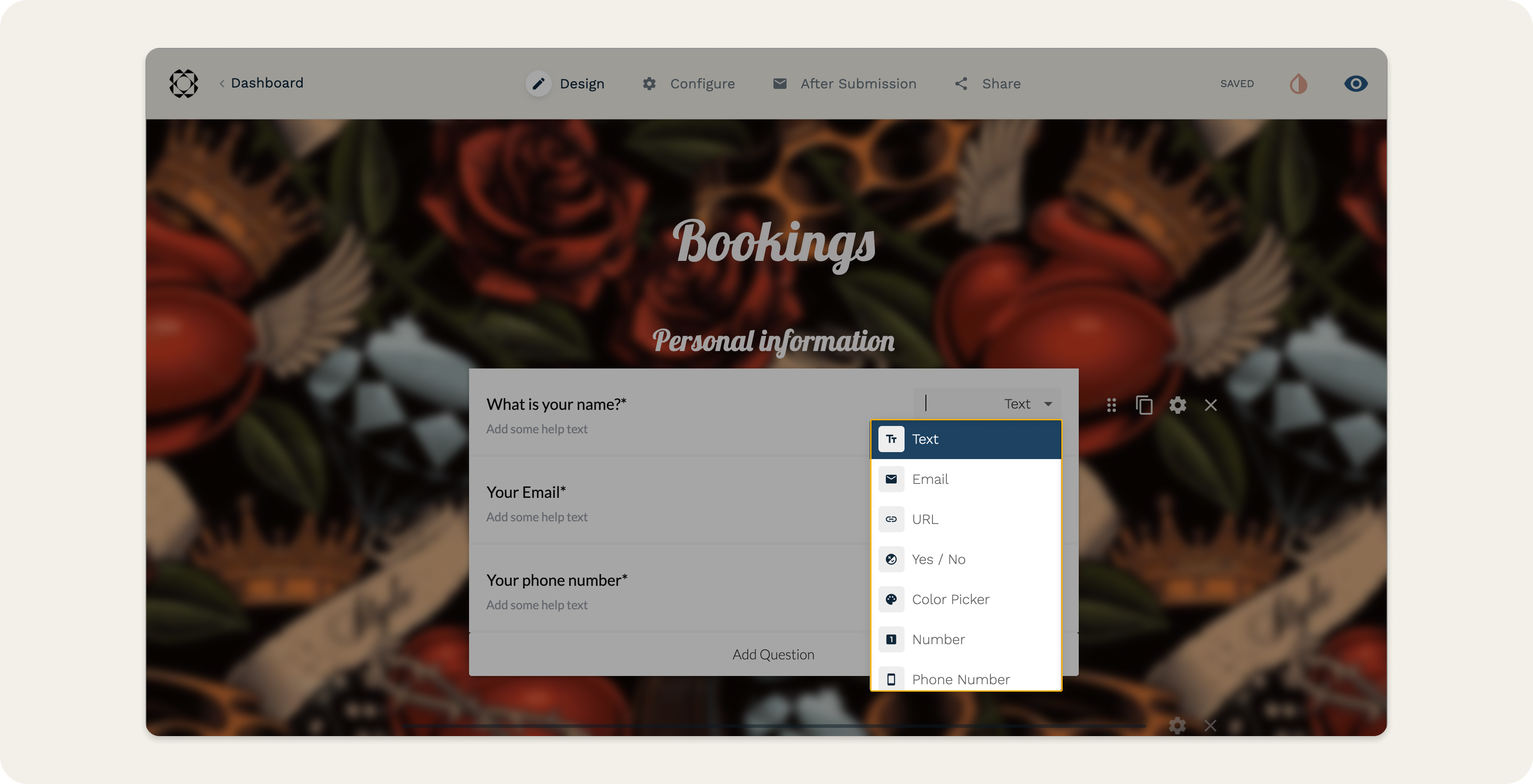 form automation software paperform screenshot