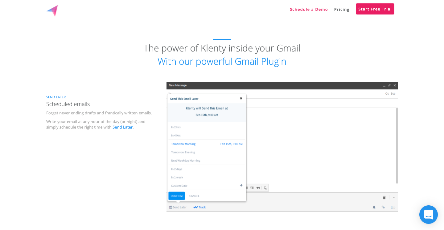 gmail extensions klenty