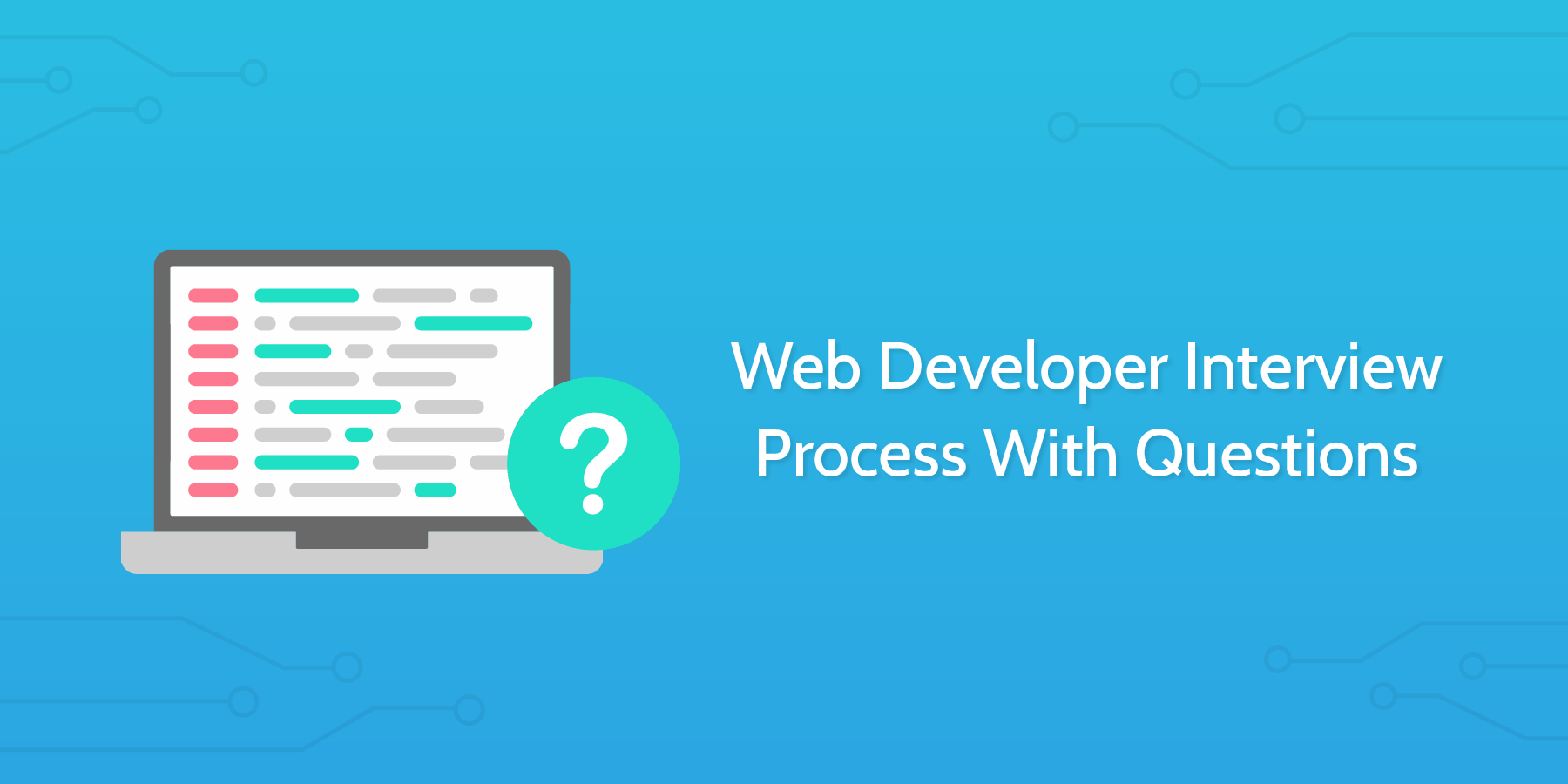how to conduct an interview web developer interview questions
