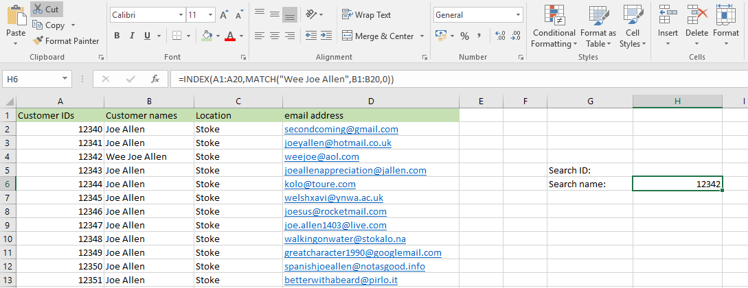 index and match excel tips and tricks Excel for dummies