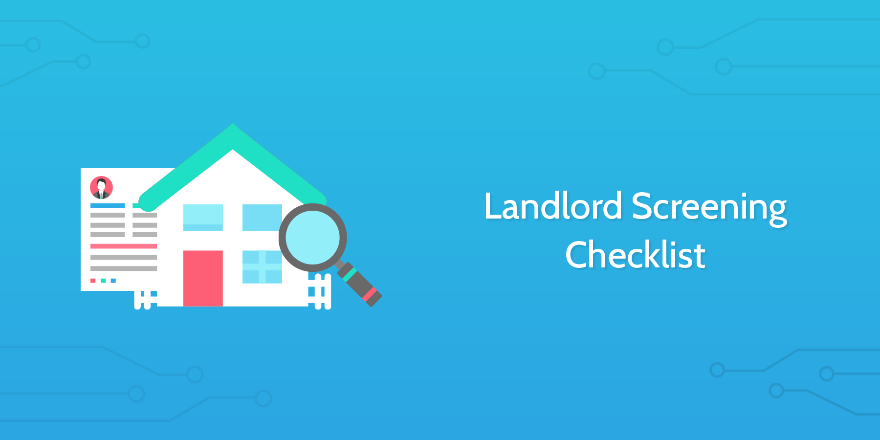 landlord screening checklist